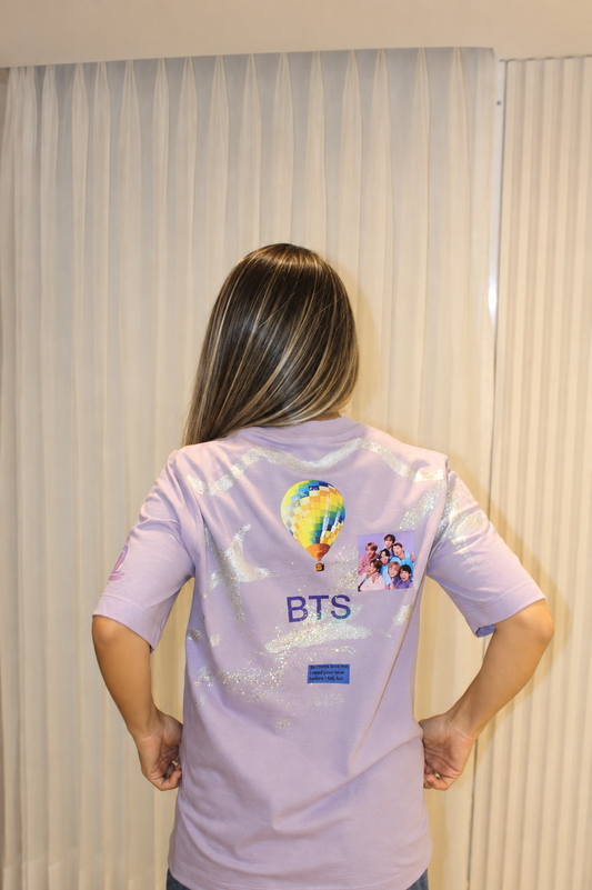 CAMISETA BTS PURPLE