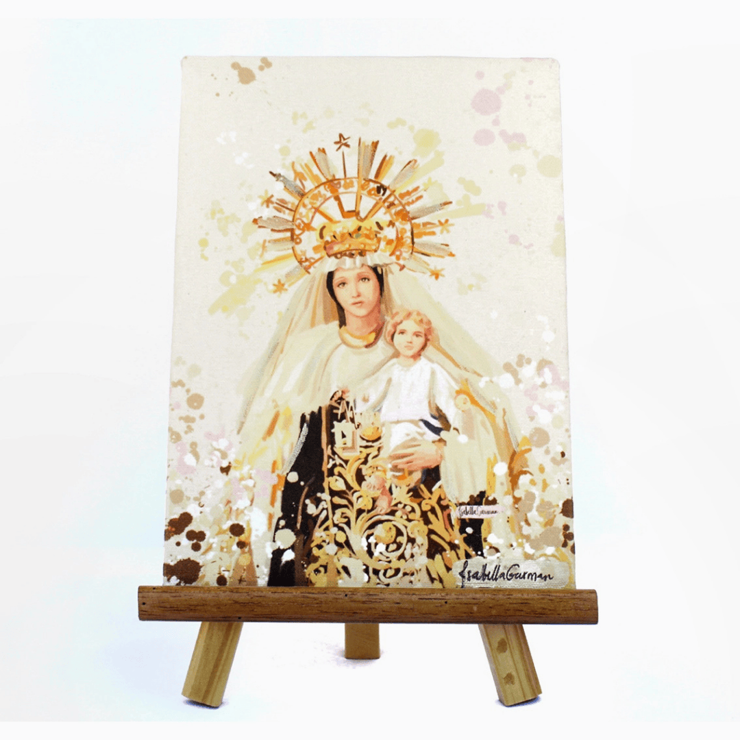 Minilienzo Virgen del Carmen
