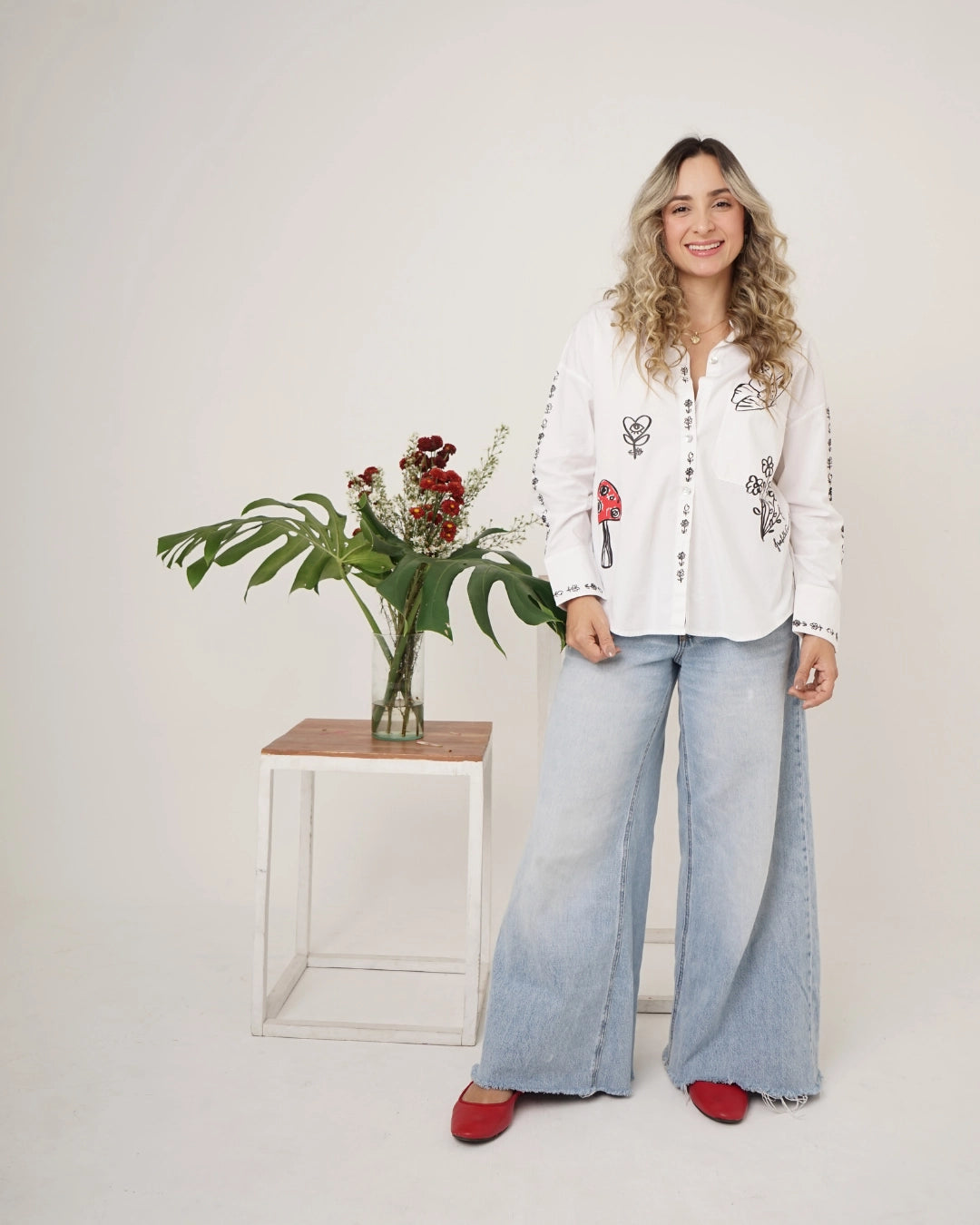CAMISAS DE BOTONES MUJER