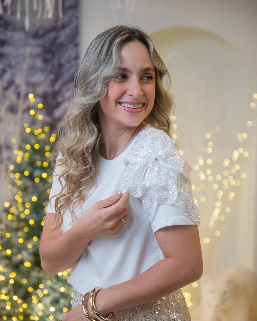 Camiseta Flor