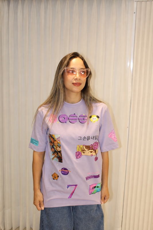 CAMISETA BTS PURPLE
