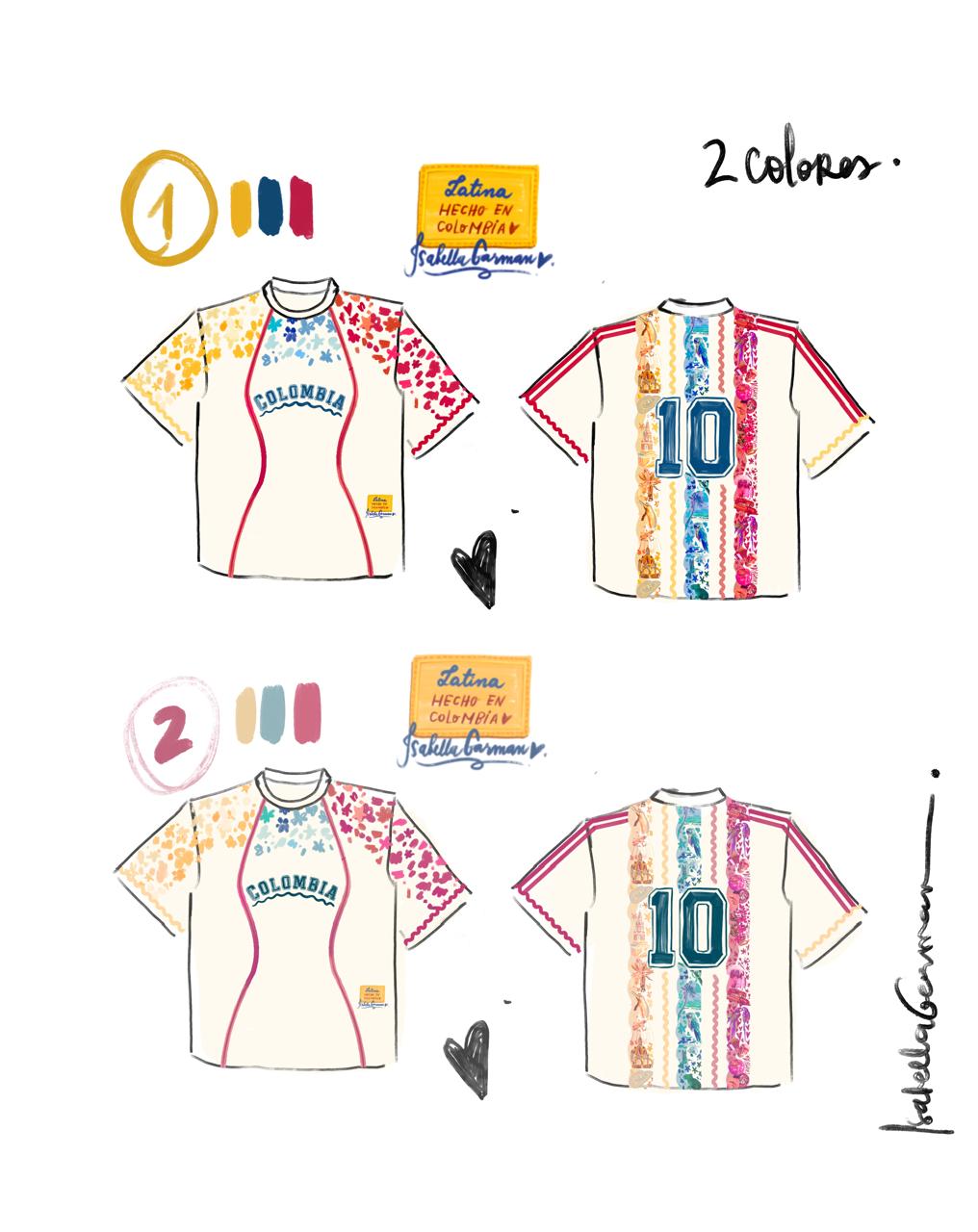 CAMISETA COLOMBIA