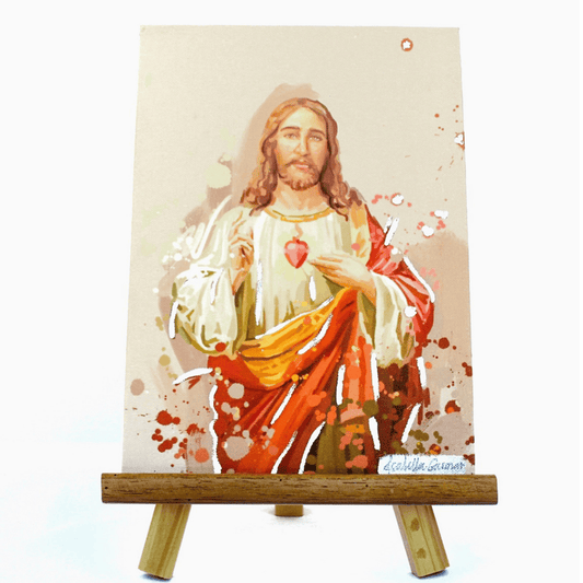 Sagrado Corazón Rojo