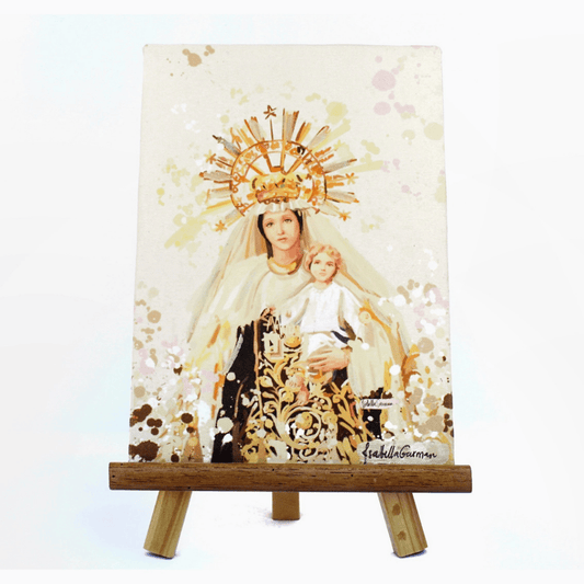 Minilienzo Virgen del Carmen